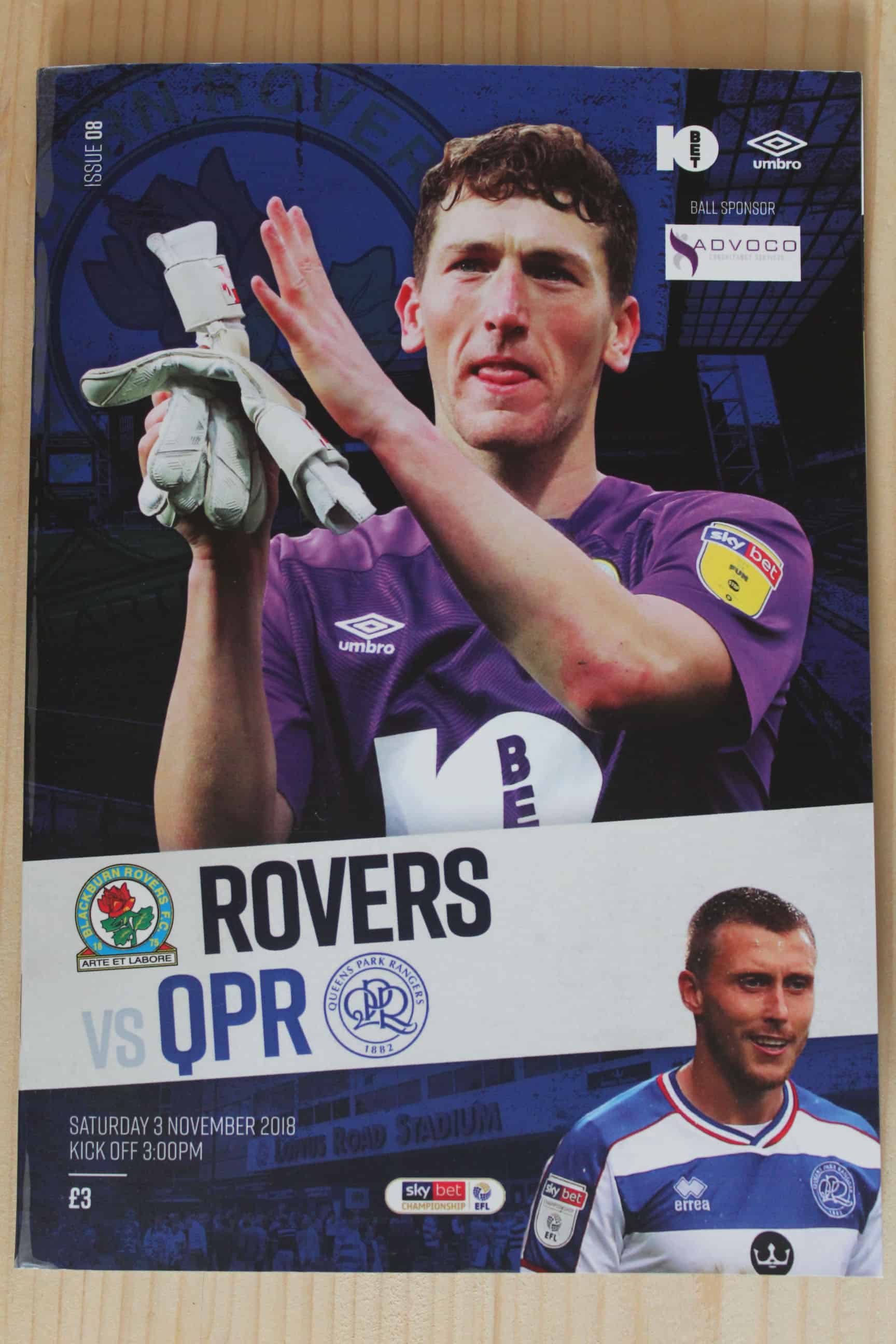 Blackburn Rovers FC v Queens Park Rangers FC